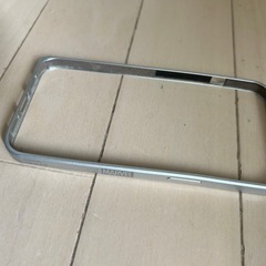 マーベル　iPhone13用　アルミバンパー　シルバーの画像