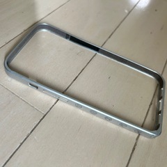 マーベル　iPhone13用　アルミバンパー　シルバーの画像