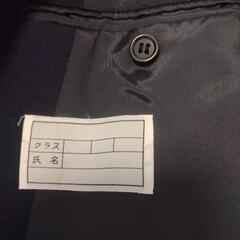 【中古】近畿大学附属中学・高校制服 男子ブレザー 　サイズ175？ 袖長62センチの画像