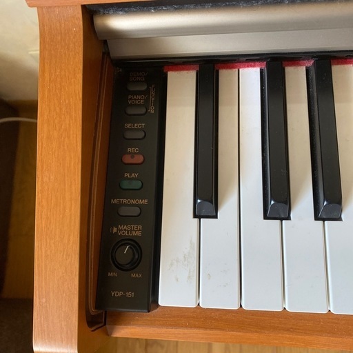 YAMAHA電子ピアノ
