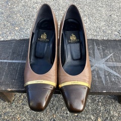 LANVIN ランバン パンプス ヒール レディース 22.5cmの画像