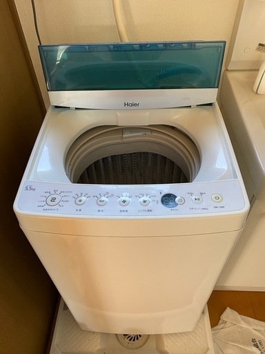 2017年式5.5hg洗濯機Haier 2/10まで