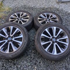 中古　ｽﾊﾞﾙ　ﾌｫﾚｽﾀｰ　SJG 純正ﾎｲｰﾙ 輸入ﾀｲﾔｾｯﾄ