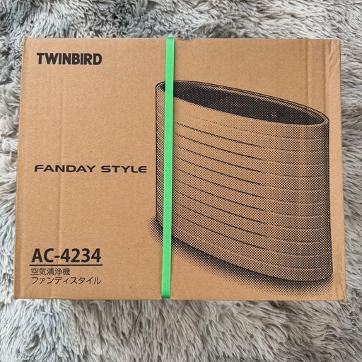 TWINBIRD 空気清浄機 FANDAY STYLE AC-4234
