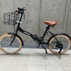 GRAPHIS 折りたたみ自転車 20インチの画像