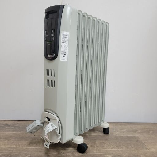 デロンギ オイルヒーター デジタルラディアント KHD410812-LG 5~8畳 動作確認済 25a菊ST