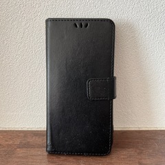 iPhone14用　スマホケース　手帳型　黒