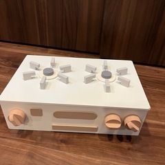 スリーコインズ　木のカセットコンロ