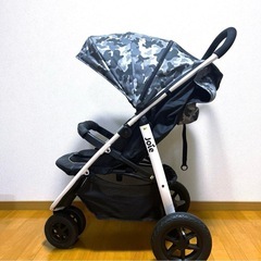Joie ベビーカー ライトトラックスエア クッション付（カモフラ