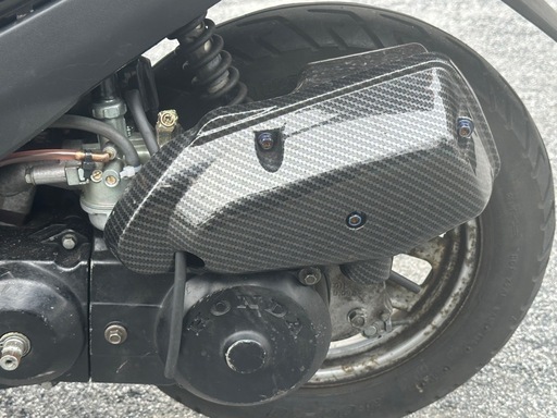 スーパーDIO ZX 72ccボアアップ 白ナンバー 2スト規制前
