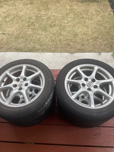 TOYOTAエスティマ　純正タイヤホイール　4本
