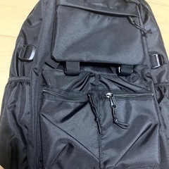 新品リュック　黒の画像
