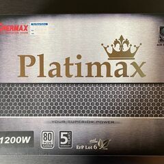 自作PCパーツ 80PLUS PLATINUM認証 電源ユニット...