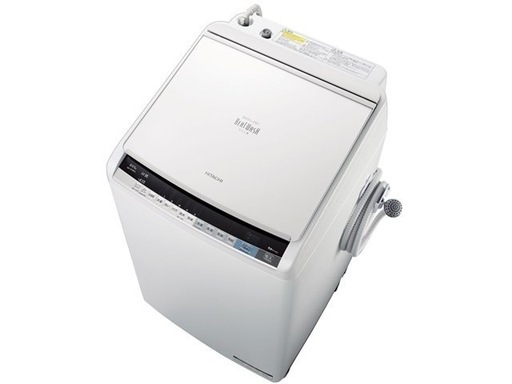日立　洗濯機　縦型　ビートウォッシュ BW-DV80A(W)