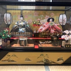 【引取り限定】ひな人形の画像