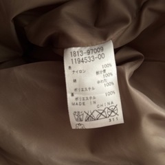 お揃い中綿ベストの画像