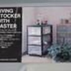 リビングストッカー (キャスター付き）x2の画像