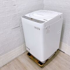 法HCJ③】3年保証 シャープ 6.0kg 洗濯機 一人暮らし 小型