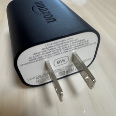 Amazon純正 9W 充電器の画像