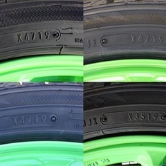 WORK KIWAMI 18インチ　8.5J +38 PCD114.3 245/40R18 97T WM02 2019年製の画像