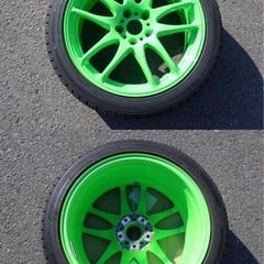 WORK KIWAMI 18インチ　8.5J +38 PCD11...
