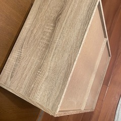 二段カラーボックスの画像
