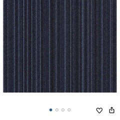 新品未使用  東リ  タイルカーペット 40枚　ブルー系の画像