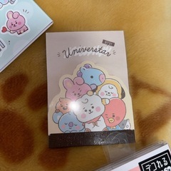 BTSメモ帳の画像