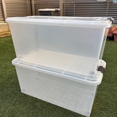 [中古]衣装ケース２コセット