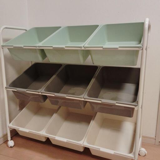 3月掲載終了∶玩具箱・収納ラック