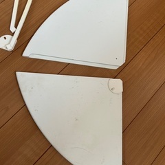 棚板　角用棚板　ブラケット　セット2セットの画像