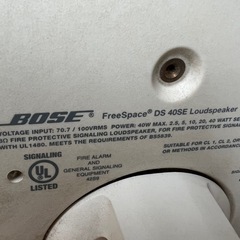 BOSE ポーズ　2個セット　
スピーカー　の画像
