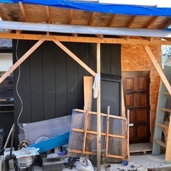 DIY小屋 物置部屋、離れ個室等に