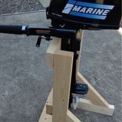 2馬力船外機　ゴムボート付き