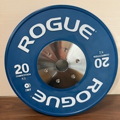 rogue fitness（ローグフィットネス）バンパープレート20キロ2枚セット
の画像