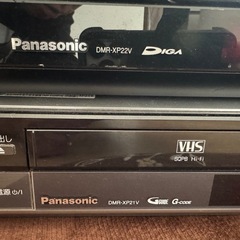 【2台セット】【ジャンク】HDDレコーダー VHS パナソニック...