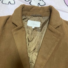 Elpis ブラウン チェスターコート LサイズBKの画像