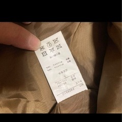 Elpis ブラウン チェスターコート LサイズBKの画像