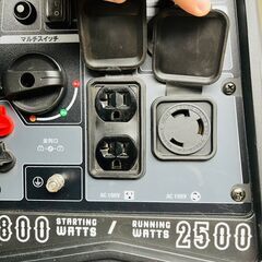 【❗️✨稼働品✨❗️】One Step🌟 2500W インバーター発電機🌟静音＆エコモード付き🌟防災に最適❗️の画像