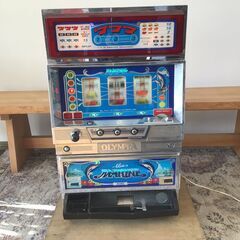 【交渉中】167 ブルーマリーンⅡ4号機 スロット 実機 鍵付き...