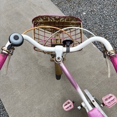 【値下げ】幼児用補助輪付き自転車の画像
