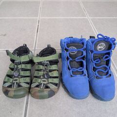 KEEN ＆ NIKE 18cm