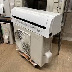 K06013　中古エアコン 東芝 2021年製 主に6畳用 冷房能力 2.2KW / 暖房能力 2.2KW