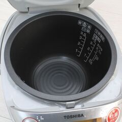 東芝 TOSHIBA RC-6PX-SS IH炊飯器 3.5合炊き シャイニングシルバー の画像