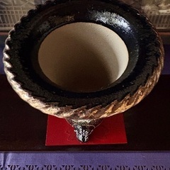お値引き中⬛︎⬛︎⬛︎ 蘭鉢 龍図  17cm 銘あり ⬛︎⬛︎⬛︎ 盆栽鉢 蘭鉢 一点物 落款あり 春蘭鉢 美術鉢 骨董品の画像