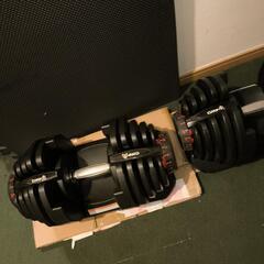 可変式ダンベル 4kg〜38kg 2つセット