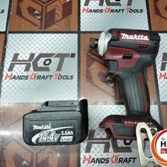 【中古】マキタ TD161D インパクトドライバー おまけバッテ...