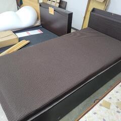 【SALE】コンセント付き　シングルベット　マットレス付き　中古　リサイクルショップ宮崎屋住吉店25.1.19