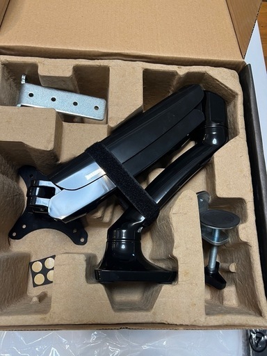 セット【未使用ディスプレイアーム】+【中古LG24インチモニター】　