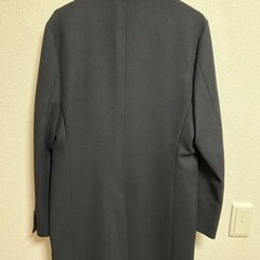 麻布テーラー製ロングコートの画像